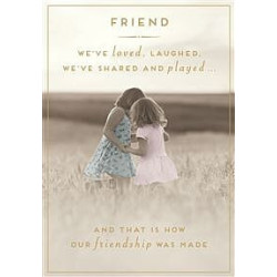 Girls Dancing in Field Greeting Card Love Unlimited