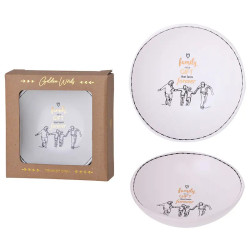 Golden Words Trinket Dish - Family