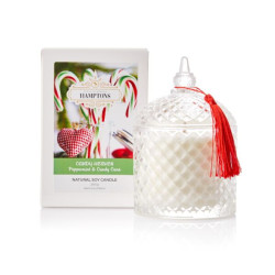 Hamptons Candle - Candy Heaven - Peppermint and Candy Cane 285g