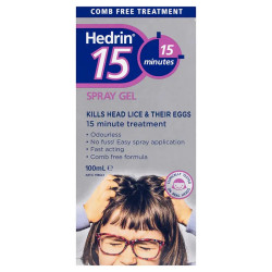 Hedrin 15 Minutes Liquid Gel 100ml