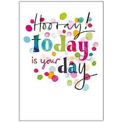 Hooray Today Greeting Card Umami