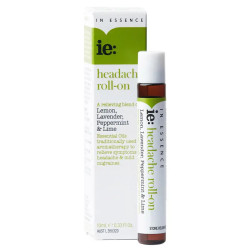 In Essence ie: Headache Essential Oil Roll On 10ml