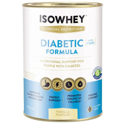 IsoWhey Clinical Nutrition Diabetic Formula Vanilla 640g