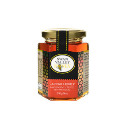 Jarrah Honey TA30+ 240g HEX Glass Jar