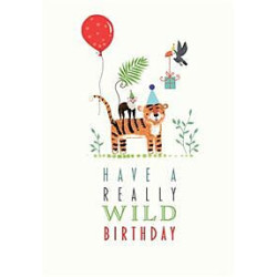Jungle Animals Greeting Card