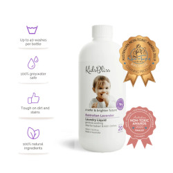 KidsBliss All-Natural Eco Laundry Liquid - Australian Lavender 500ml
