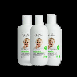 KidsBliss Bulk Buy | Fruit & Vegetable Wash - 500ml x3