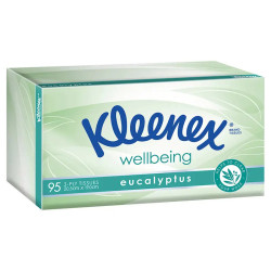 Kleenex Eucalyptus Facial Tissues 95 Pack
