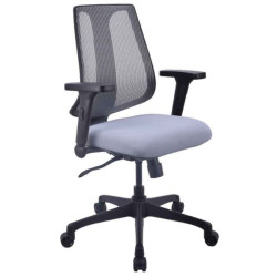 KOCH Mesh Grey Fabric Seat Executive Office Boardroom Chair