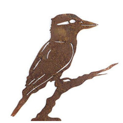 Kookaburra Wedge Stake Garden Art