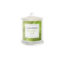 Lemongrass + Persian Lime Hand Poured Aromatherapy Candle