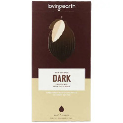Loving Earth Raw Organic 72% Dark Chocolate 80g