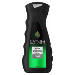 Lynx For Men Shower Gel Africa 400ml
