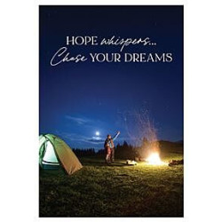 Male Camping Adventures Greeting Card