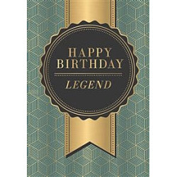 Male Happy Birthday Old Chap Greeting Card
