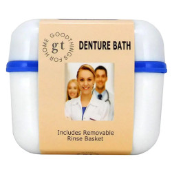 Medi Manager Denture Bath Wash Rinsing Tray