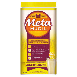Metamucil Daily Fibre Supplement Lemon Lime Smooth 114 Doses