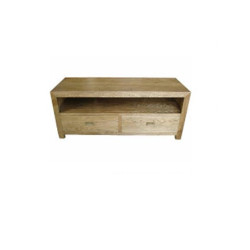 MF Oak 2-Drawer Entertainment Unit
