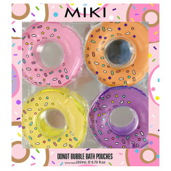 MIKI Donut Bubble Bath Pouches Set
