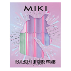 MIKI Pearlescent Lip Gloss Wands