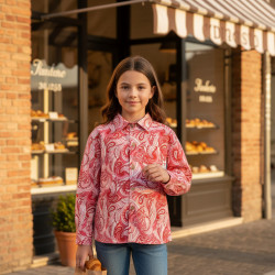 Miramara Designs - Austin kids linen shirt-paisley