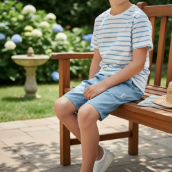 Miramara Designs - Ben boys shorts-blue