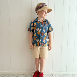 Miramara Designs - Ben boys shorts-sandstone