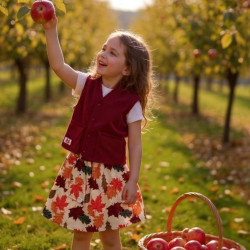 Miramara Designs - Brooke organic girls skirt 3