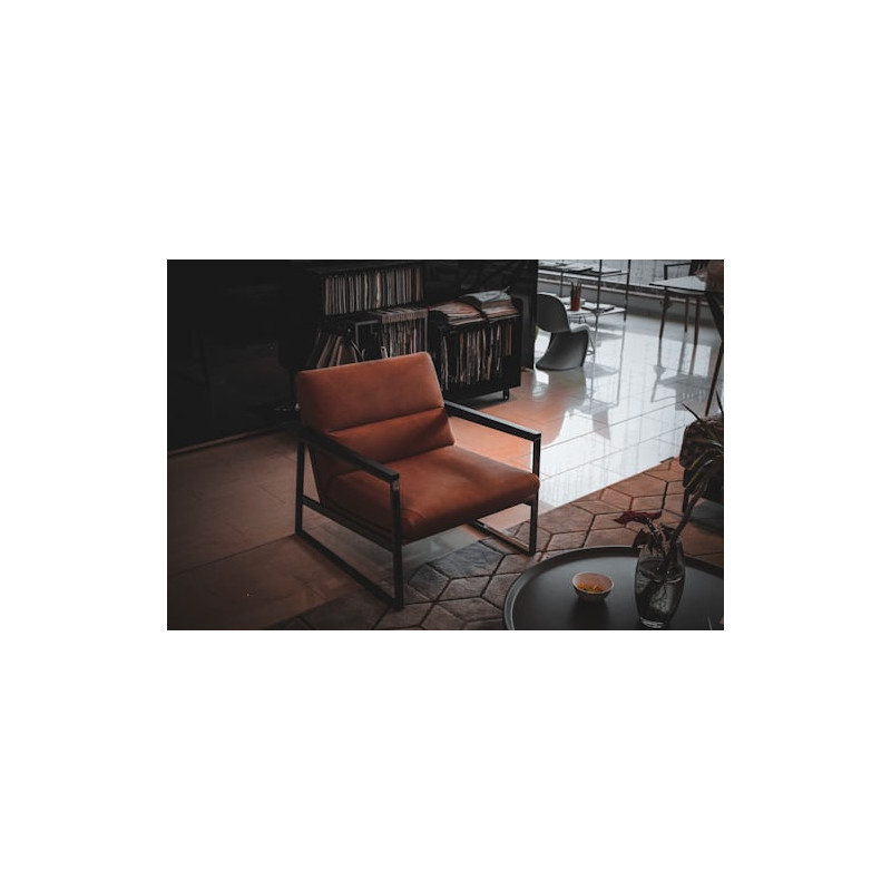 Modern Recliner Armchair  Charcoal