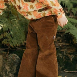 Miramara Designs - Kids Brown Corduroy Flares