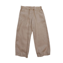 Miramara Designs - Kids linen pants-sand