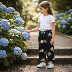 Miramara Designs - Laguna organic cotton culottes-fish