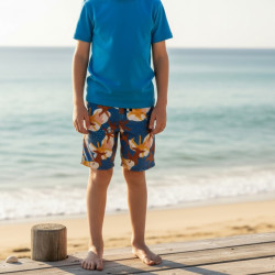 Miramara Designs - organic cotton shorts-sea stars
