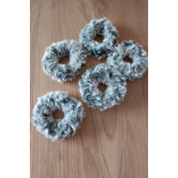 Miramara Designs - Tina scrunchie speckled grey