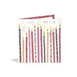 Mulitpe Candles Greeting Card Mulberry