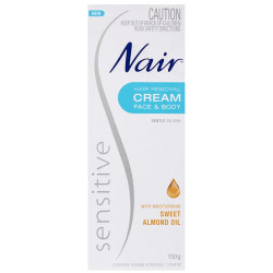Nair Sensitive Hair Removal Cream Face & Body 150g