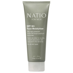 Natio for Men Face Moisturiser SPF 50+ 100g