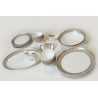 Porcelain Dinnerware Set  12pc