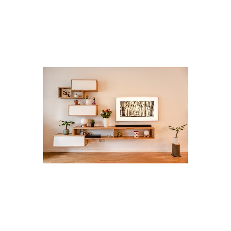 Floating Wall Shelf  Oak