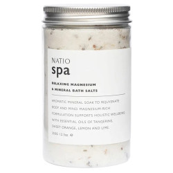 Natio Spa Relaxing Magnesium & Mineral Bath Salts 350g