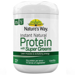Nature's Way Instant Natural Protein Super Greens 300g