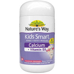 Nature's Way Kids Calcium + Vitamin D3 50 Chewable Burstlets
