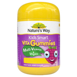 Nature's Way Kids Smart Vita Gummies Multi-Vitamin + Vegies 60 Pastilles