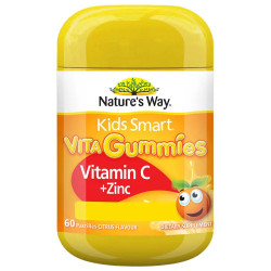 Nature's Way Kids Smart Vita Gummies Vitamin C + Zinc 60 Pastilles