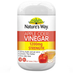 Nature's Way Superfoods Apple Cider Vinegar Max 1200mg 90 Tablets