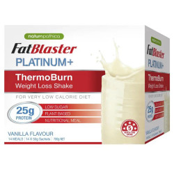 Naturopathica FatBlaster Platinum+ ThermoBurn Shake Vanilla 14 x 50g