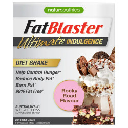 Naturopathica FatBlaster Ultimate Indulgence Diet Shake Rocky Road 7 x 33g