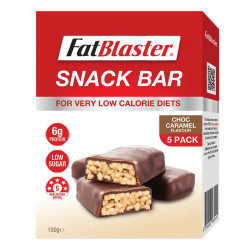 Naturopathica FatBlaster VLCD Snack Bar Chocolate Caramel 5x30g Pack