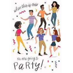New Years We Are Going to Party Greeting Card
