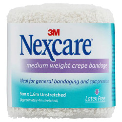 Nexcare Crepe Bandage White 50mm x 1.6m